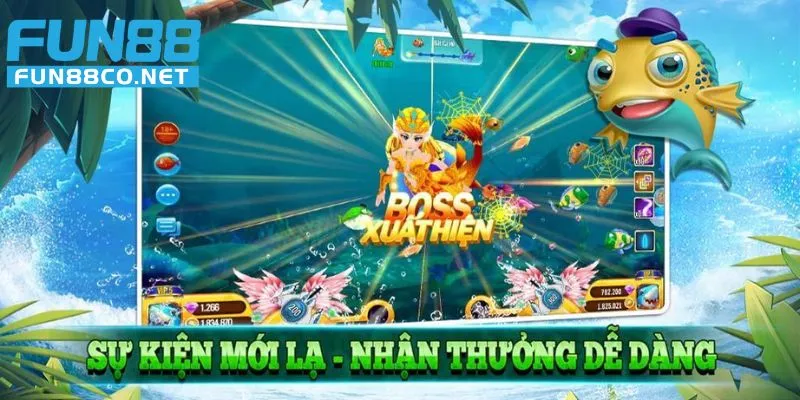 Boss khủng xuất hiện mang về phần thưởng lớn