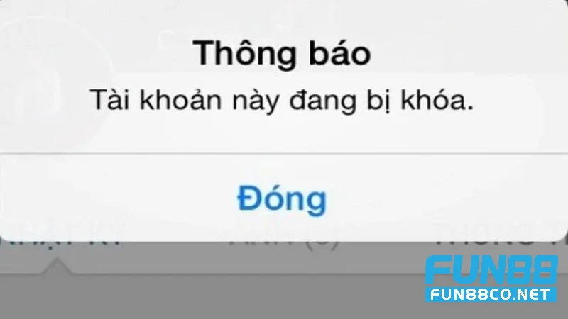 Tạm khóa tài khoản khi vi phạm ở mức độ không quá nghiêm trọng