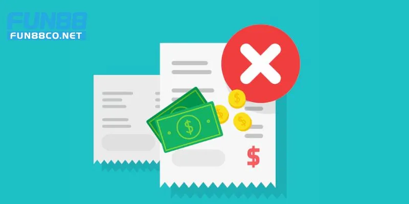 Giao dịch lỗi hoặc không rút tiền thành công