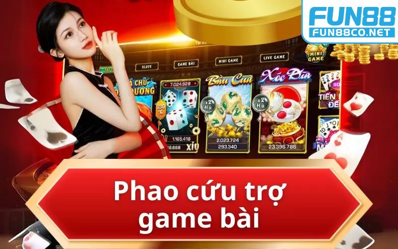 Phao cứu trợ game bài