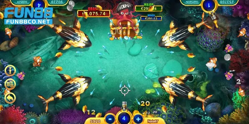 Tựa game bắn cá hot hit tại Fun88