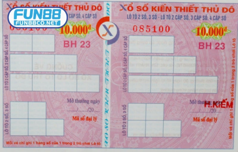Xổ số lô tô miền Bắc có nhiều hạng mức vé khác nhau