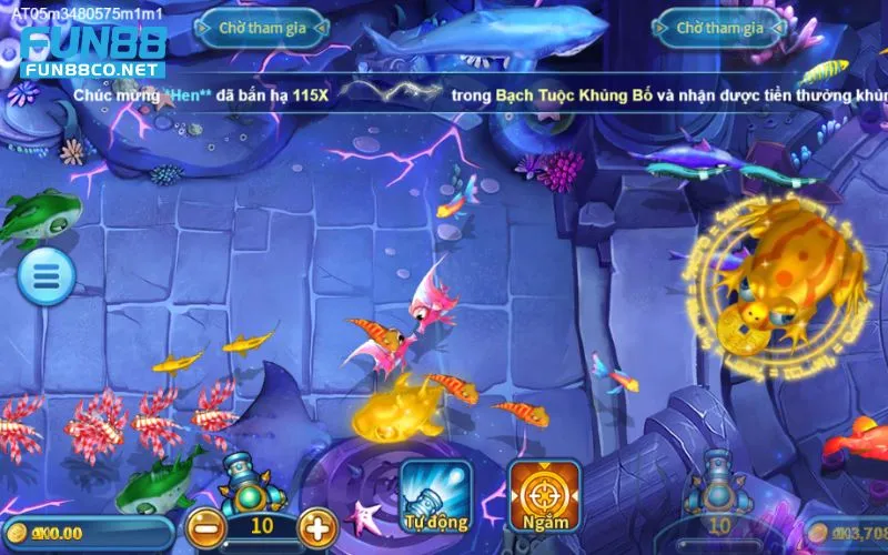 Giao diện của các trò chơi đều sinh động, đẹp mắt