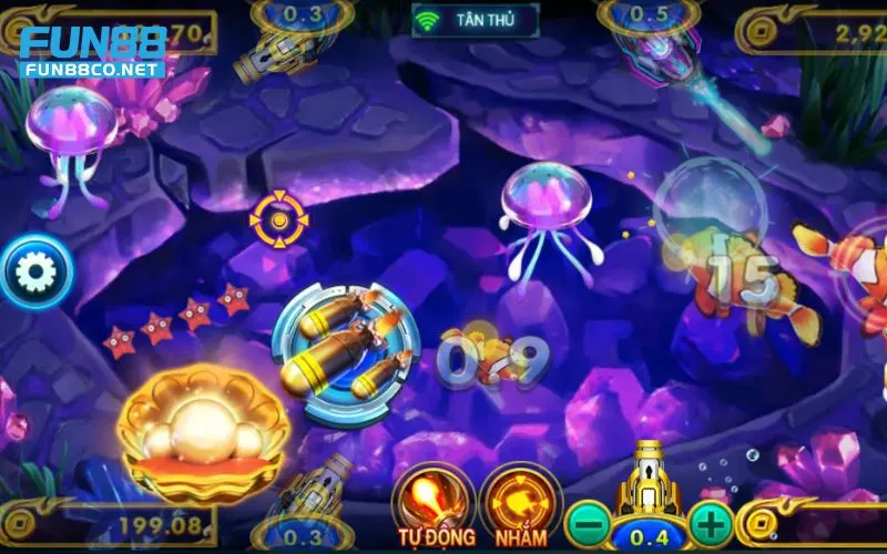 Giao diện game Bắn cá Ngũ long từ sảnh JDB