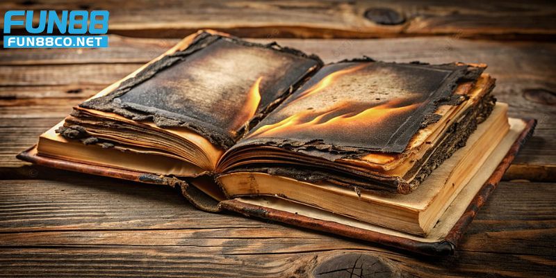 Khám phá ý nghĩa việc sách bị cháy với sách giải mã giấc mơ