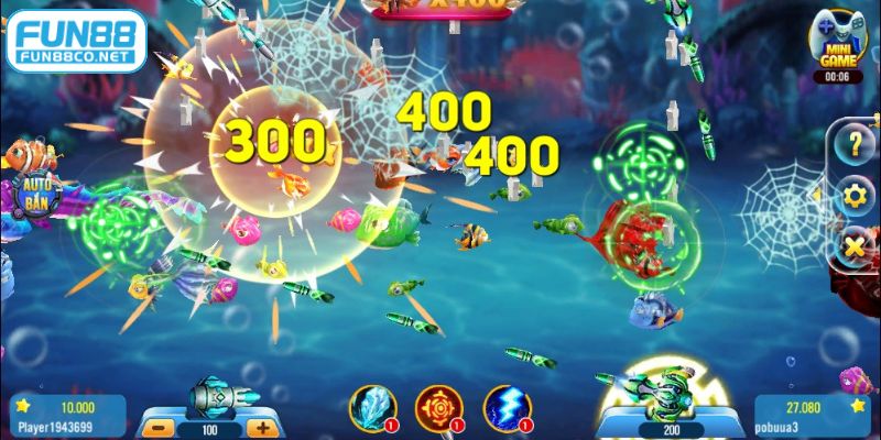 Bắn cá đổi thẻ cào với cơ hội nhận thưởng trực tiếp