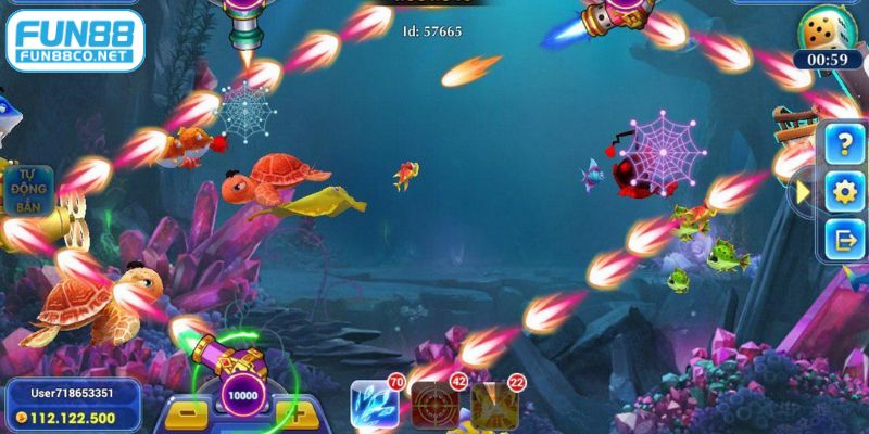 các loại súng trong game bắn cá