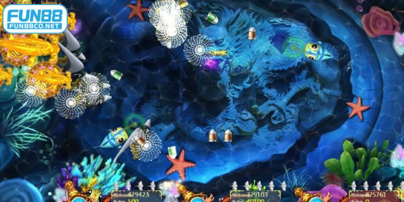 Chơi bắn cá đổi thẻ nhanh, dễ dàng tại nhà cái Fun88