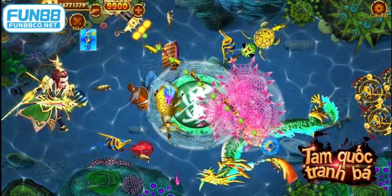 Fun88 mang đến tựa game bắn cá Tam Quốc thú vị