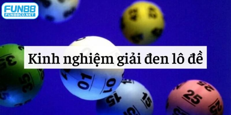 giải đen lô đề