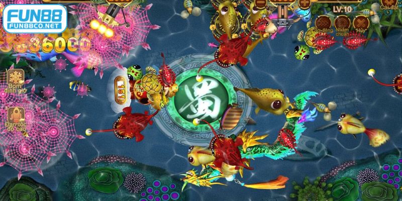 Kho vũ khí bắn cá đa dạng từ cơ bản đến hạng nặng