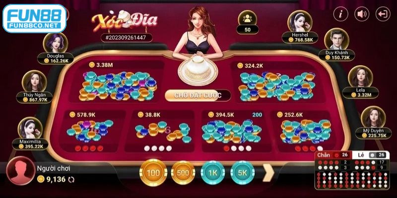 Nghe vị xóc đĩa