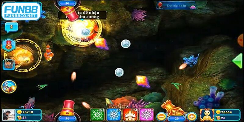 Săn cá và nhận thưởng nhanh chóng tại nhà cái Fun88