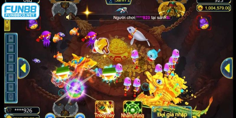 Tham gia săn cá và tích lũy điểm đổi thưởng tại Fun88
